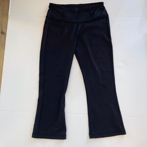 lululemon athletica Black Flare Leggings